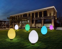 Светильник Яйцо 87х140 солнечная батарея, RGB Светильник Яйцо 87х140 солнечная батарея, RGB
