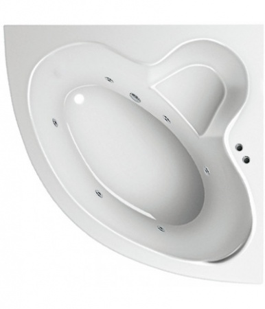 Ванна Relisan Polina 120x120 с гидромассажем