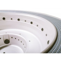 Переливной круглый спа бассейн USSPA Dino